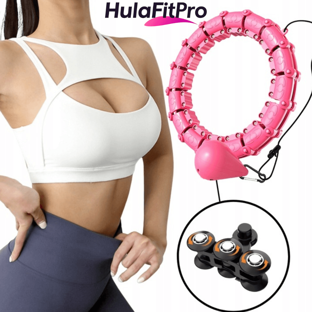 HulaFitPro - Regulowany HulaHop z obciążeniem + Plan Działania + Ebook Poradnik GRATIS!